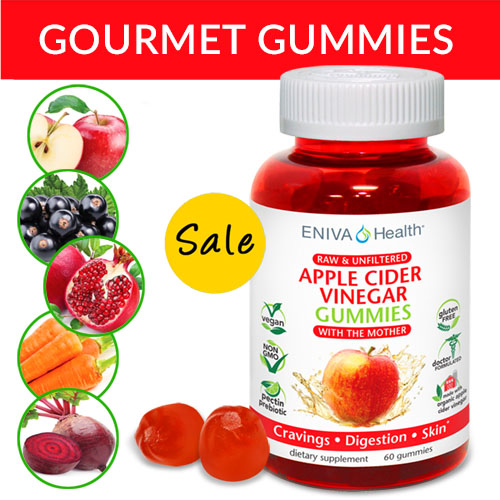 Apple Cider Vinegar Gummies with the Mother organic superfoods