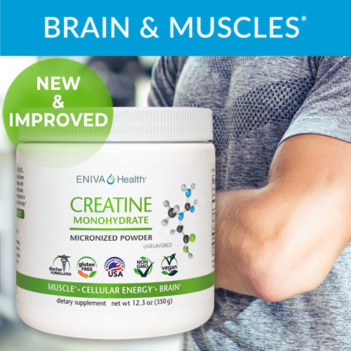 Creatine Monohydrate for Muscles and Brain